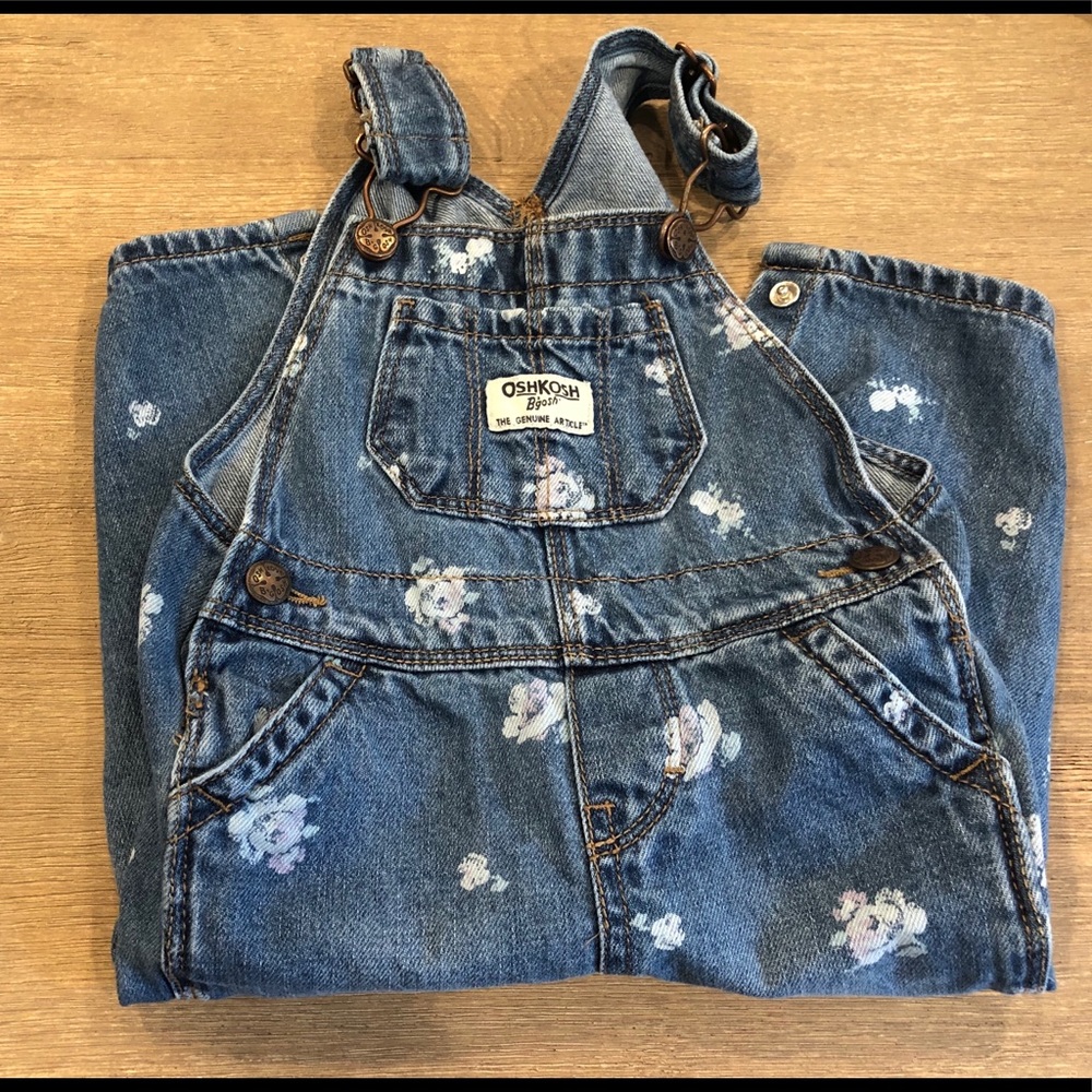 OshKosh Floral Overalls